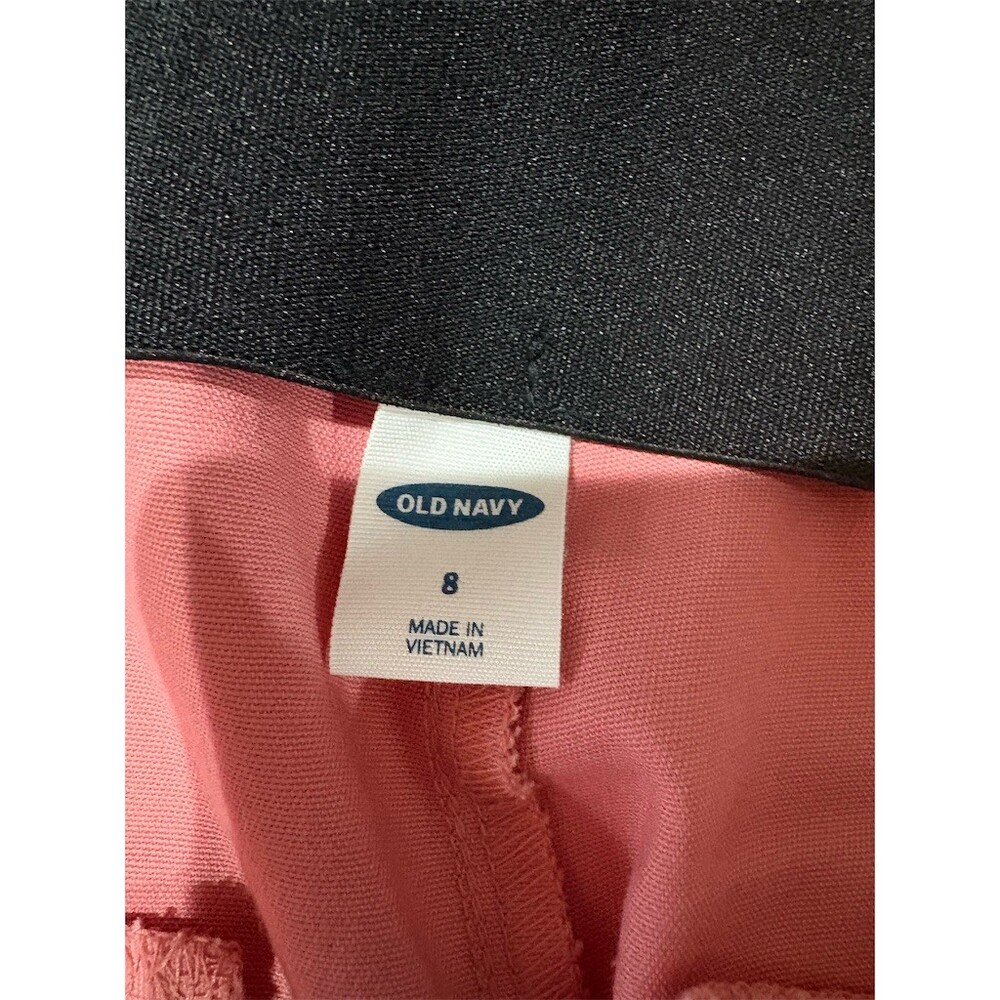 Old Navy WOW Pants Womens Size 8 Antique Coral Pink Skinny Ankle Pants - Picture 4 of 8